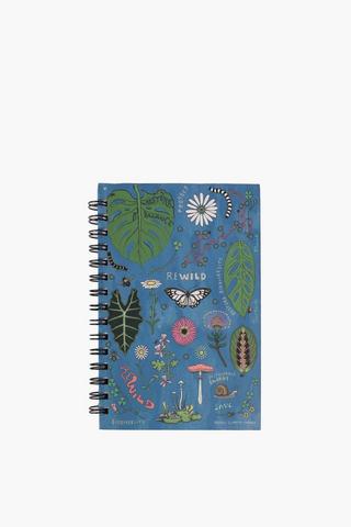 Colab Joh Del A5 Spiral Notebook