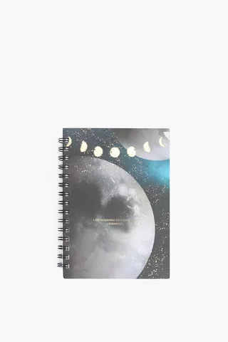 Cosmos Spiral Notebook A5