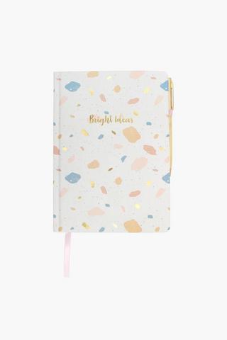 Bright Ideas A5 Notebook With Pen