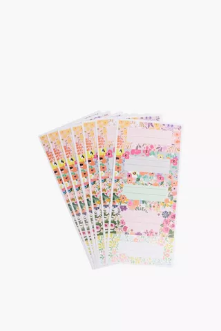 10 Pack Book Labels