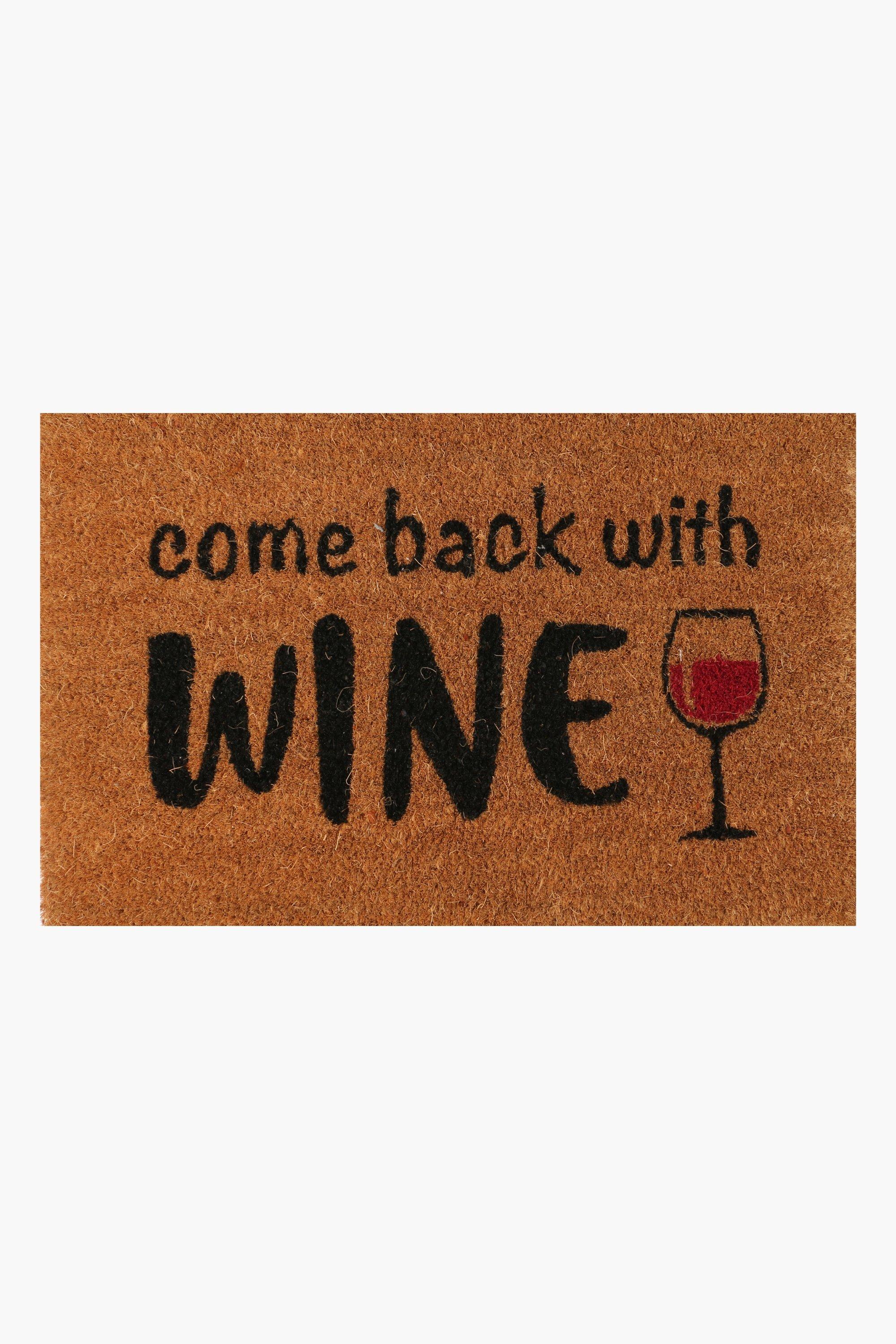 Coir Wine Door Mat 40x60cm   02 100511072 SI 00