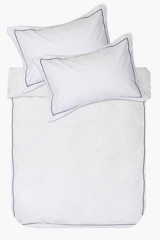 Polycotton 180 Thread Count Percale Duvet Cover Set