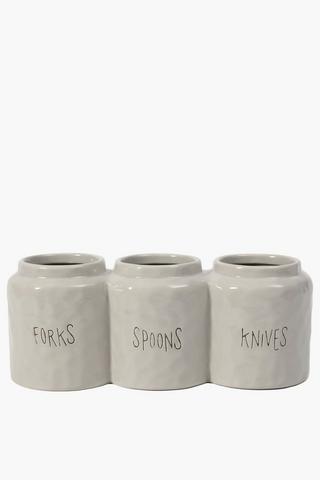 Ceramic Utensil Holder