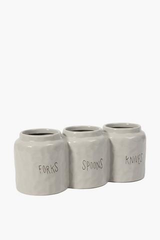 Ceramic Utensil Holder