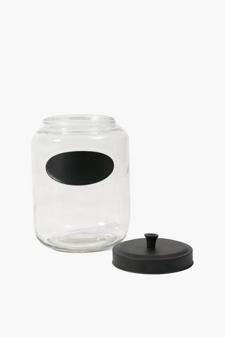 Glass Storage Jar, 5,5l