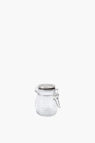 Glass Clamp Jar, 200ml