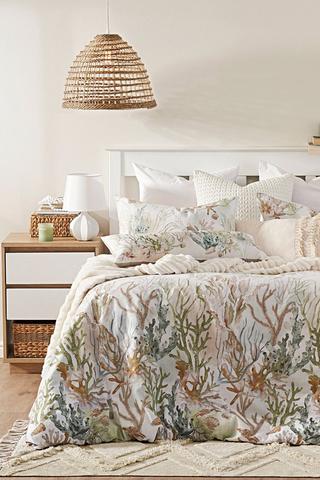 Polycotton Coastal Duvet Cover Set