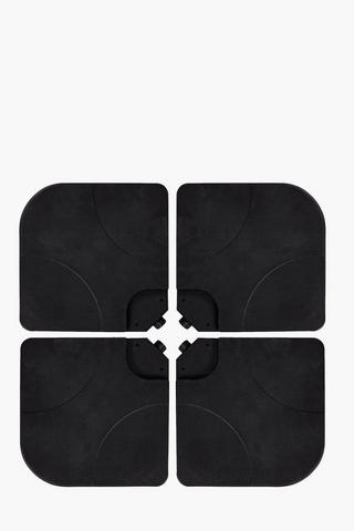 4 Set Umbrella Base With Handles