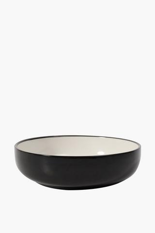 Two Tone Stoneware Soup Bowl