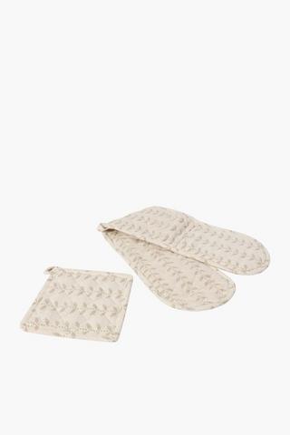 2 Pack Ditsy Kitchen Linen Set