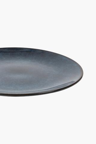 Floral Decal Dinner Plate