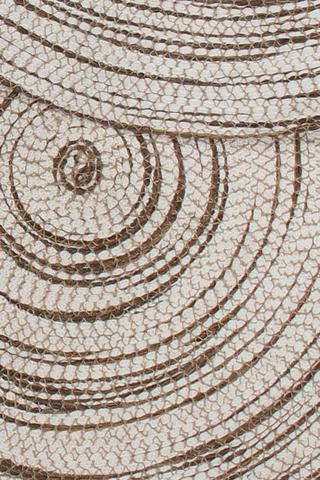 Jute Atlantic Round Rug, 120cm