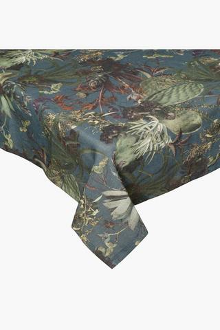 Floral Cotton Tablecloth 180x270cm