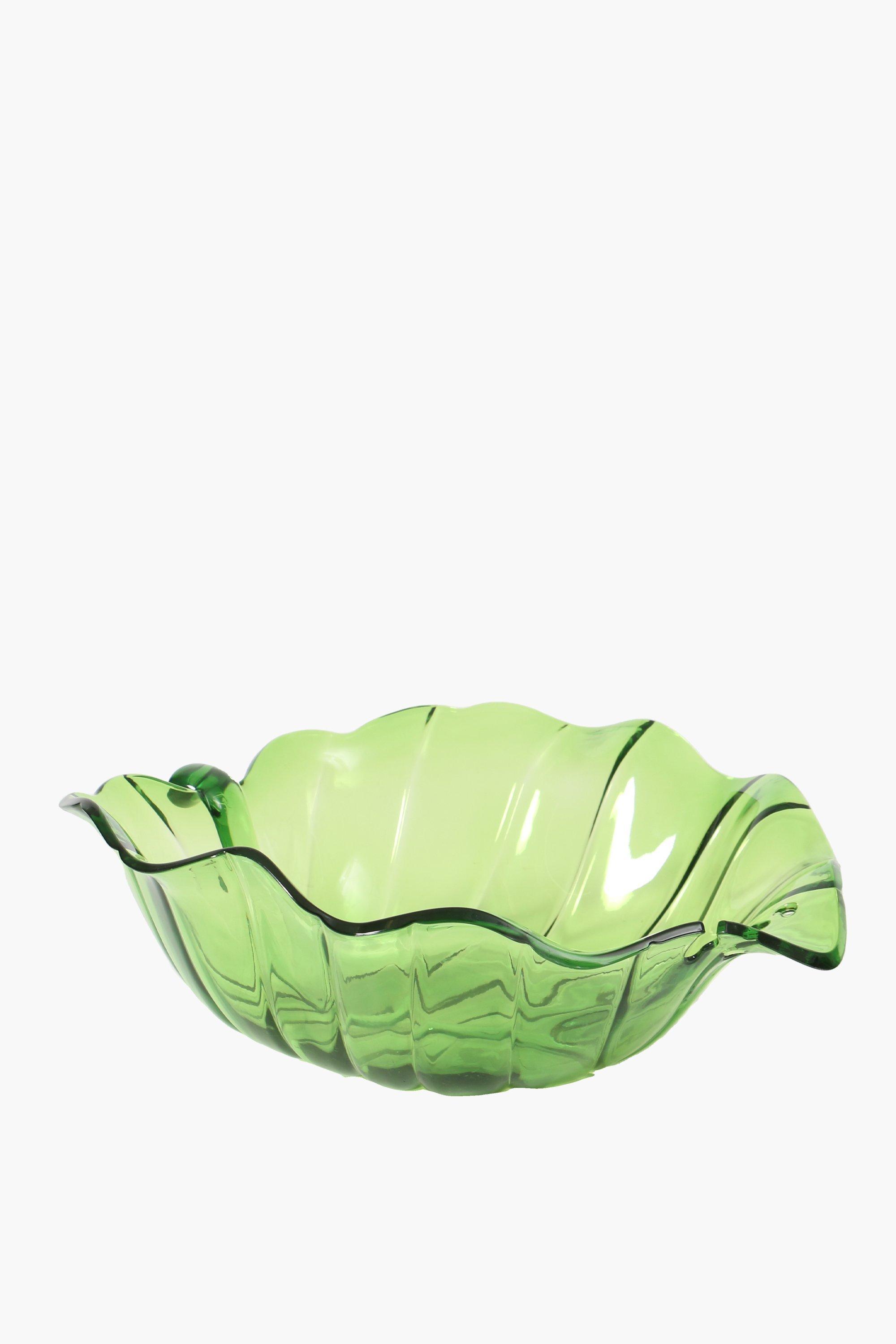 Acrylic Leaf Salad Bowl   02 100551963 SI 00