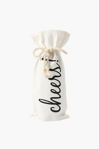 Canvas Wine Bottle Bag
