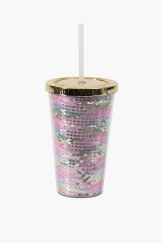 Sequin Sippy Cup, 500ml