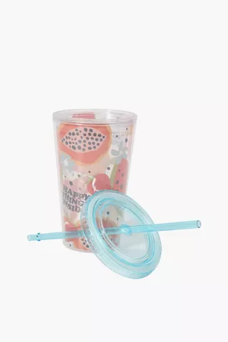 Malibu Plastic Sippy Cup 500ml