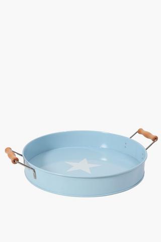 Galvanised Serving Tray

