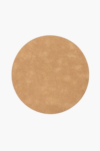 Pu Round Placemats