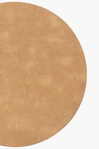 Pu Round Placemats
