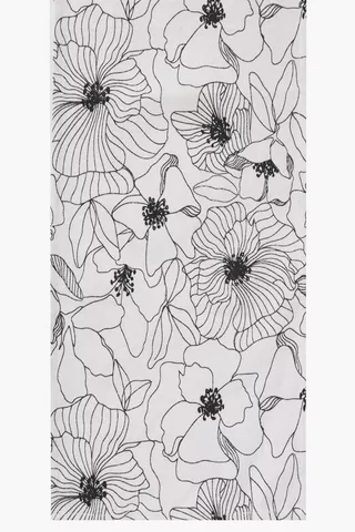 Woven Floral Table Runner