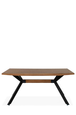 Timber Brace Dining Table, 180X90X76cm.