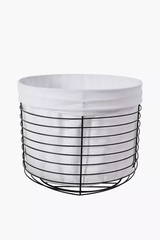 Wire Laundry Basket, Large