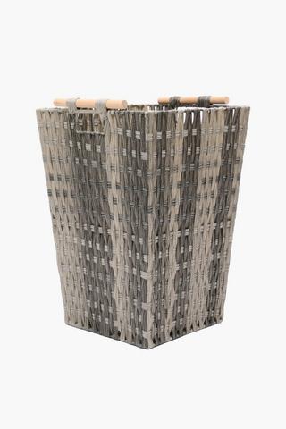 Textured Plastic Laundry Utility Basket