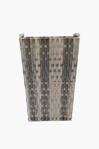 Textured Plastic Laundry Utility Basket