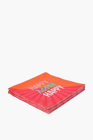20 Pack Script Serviettes