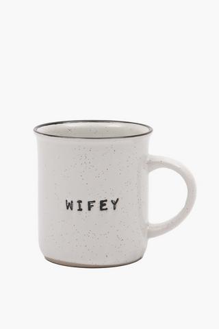 Speckled Wifey Mug