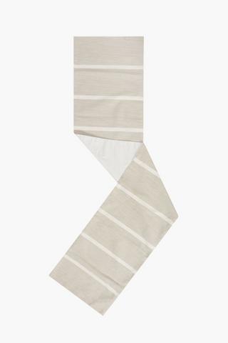 Woven Stripe Table Runner