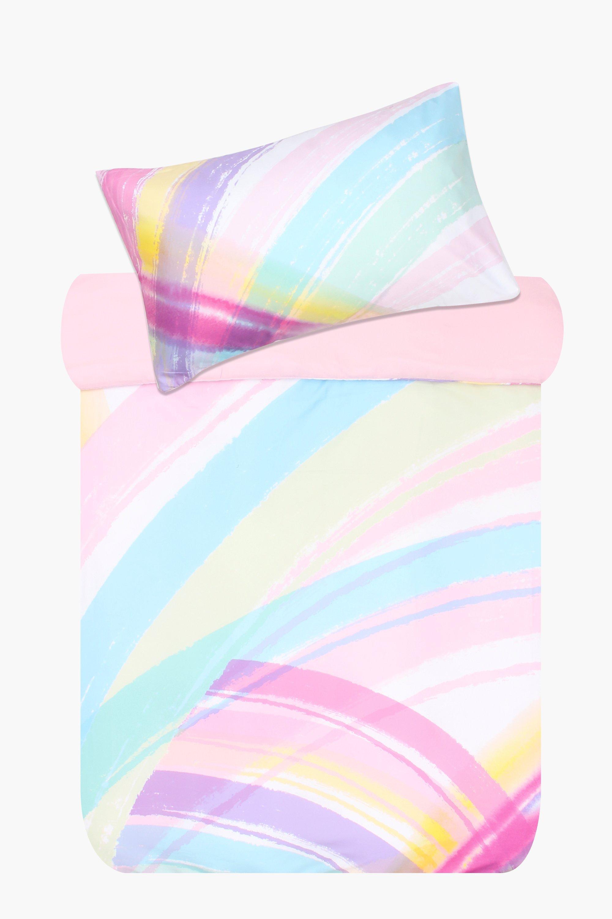 Soft Touch Rainbow Duvet Cover Set