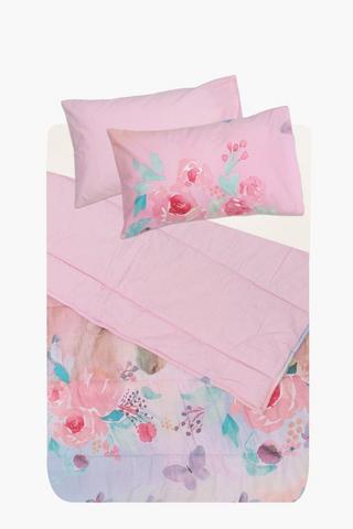 Polycotton Rosie Horse Reversible Comforter Set