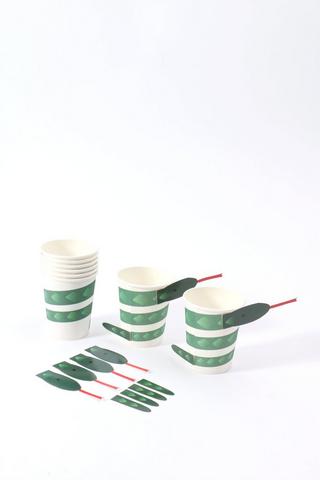8 Pack Jungle Paper Cups