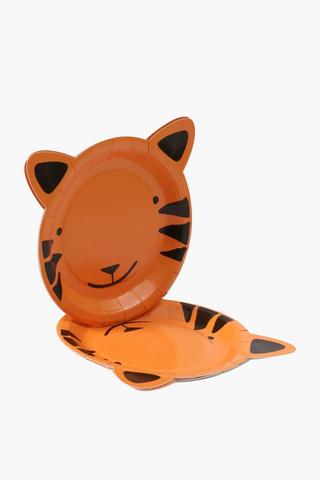 8 Pack Jungle Tigger Plates
