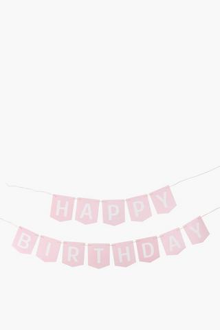 Happy Birthday Bunting