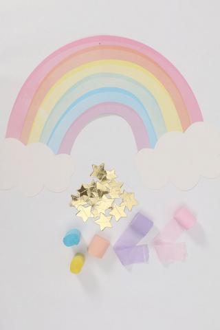 8 Piece Rainbow Decor Pack