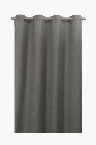Textured Bronx Eyelet Curtain, 140x225cm