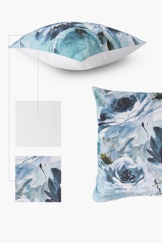 Printed Lorelai Floral Scatter Cushion Cover, 60x60cm
