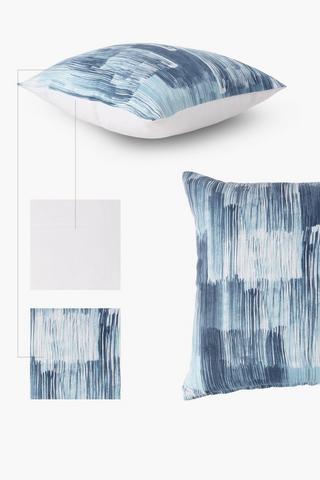 2 Pack Waves Scatter Cushion Covers, 45x45cm