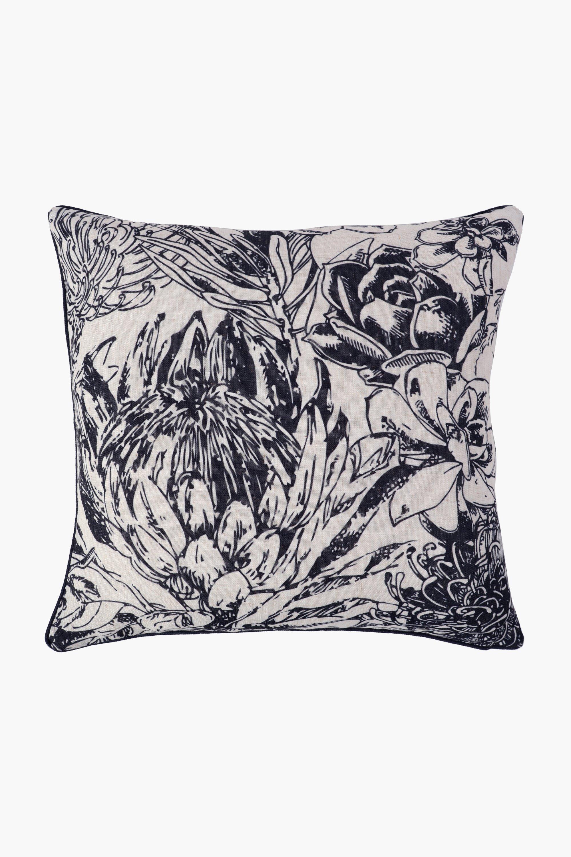 Olivia Protea Feather Scatter Cushion 60x60cm