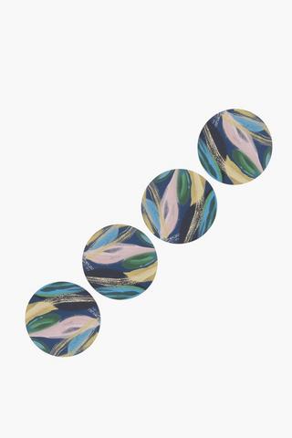 4 Pack Hawaii Cork Coasters