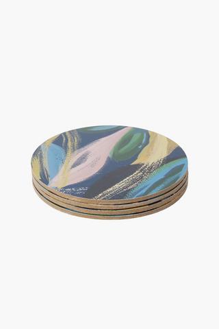 4 Pack Hawaii Cork Coasters