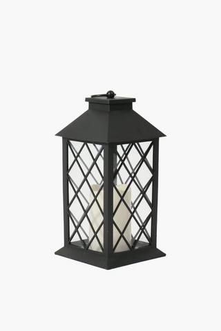 Led Candle Lantern, 14x30cm
