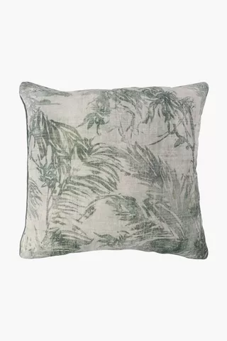 Bahama Palm Feather Scatter Cushion, 60x60cm