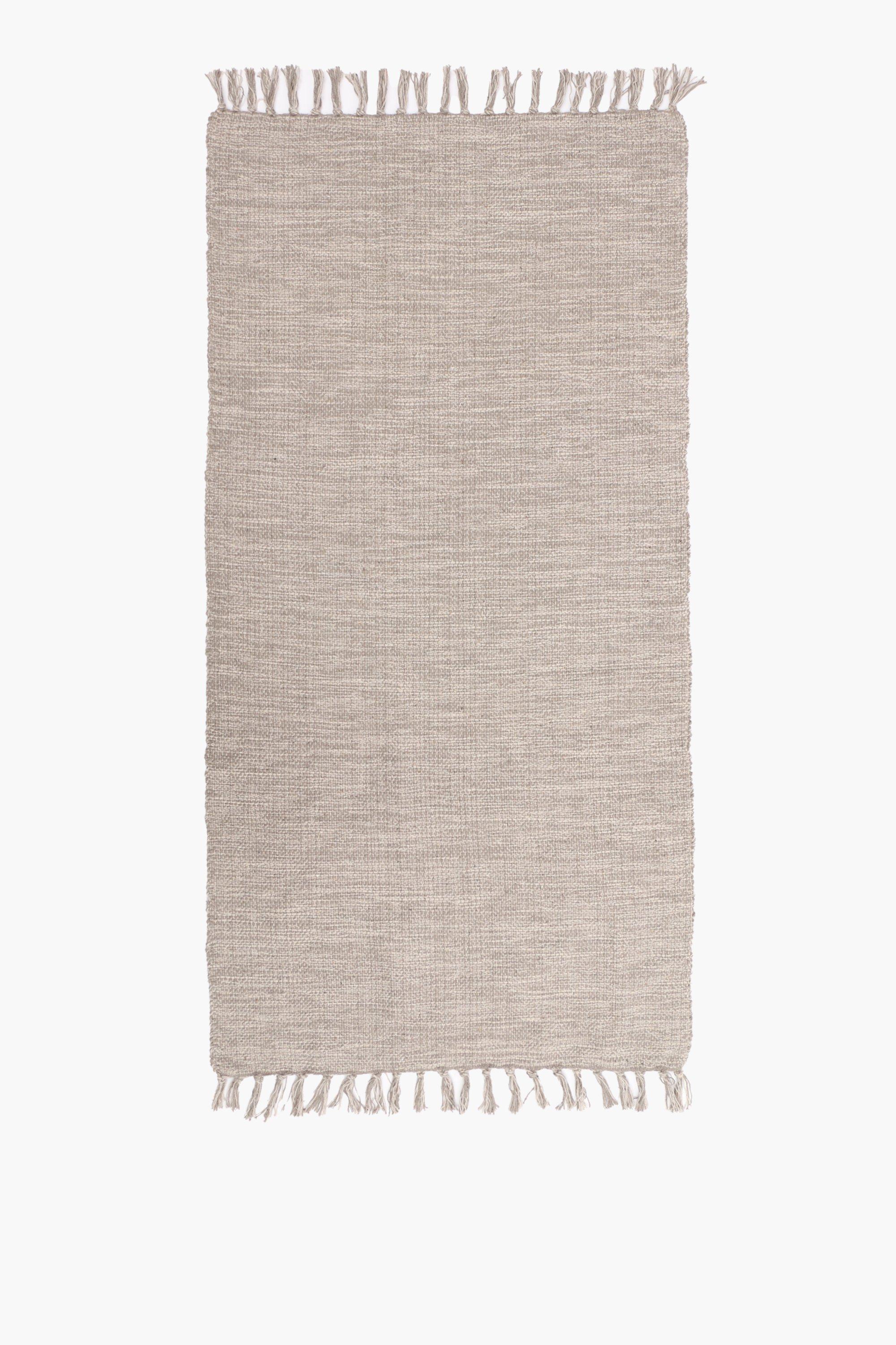 Woven Blend Tassel Rug, 70x140cm