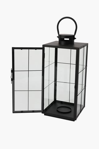 Window Glass Lantern, 18x42cm