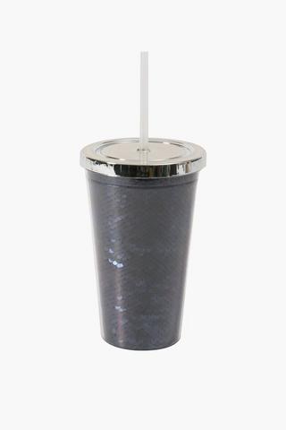 Sequin Sippy Cup, 500ml