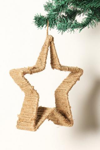 Woven Star Hanging Decor